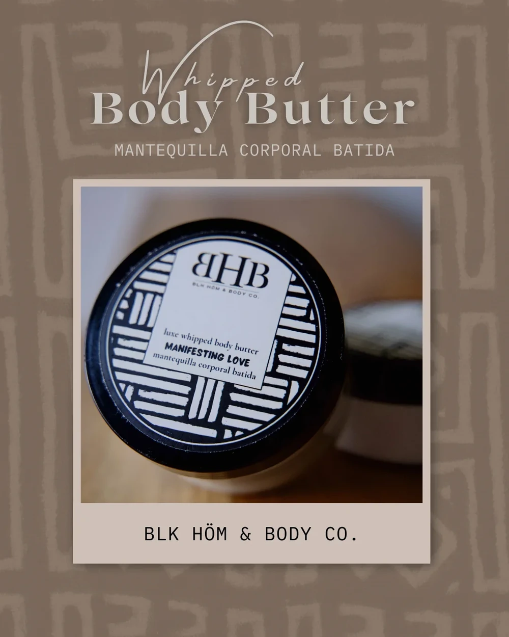 Blk Hom and Body, Co. body butter