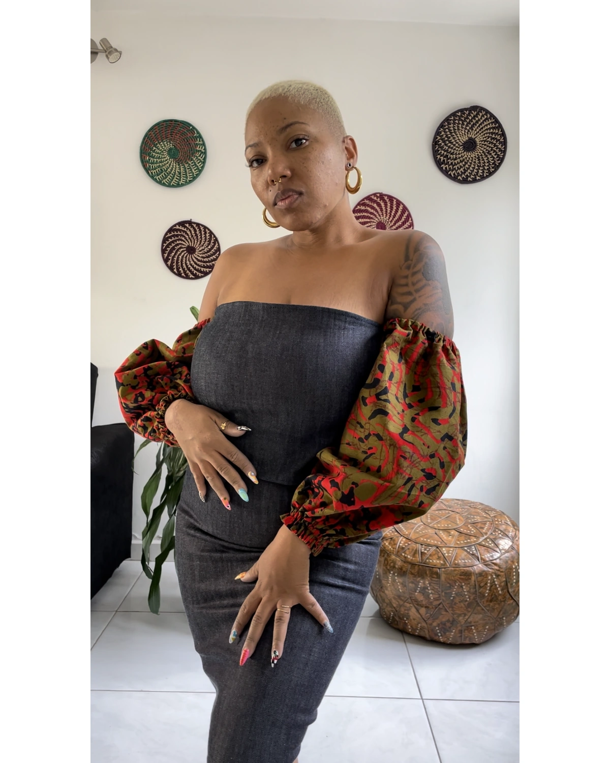 Micheleé modeling an eleé design